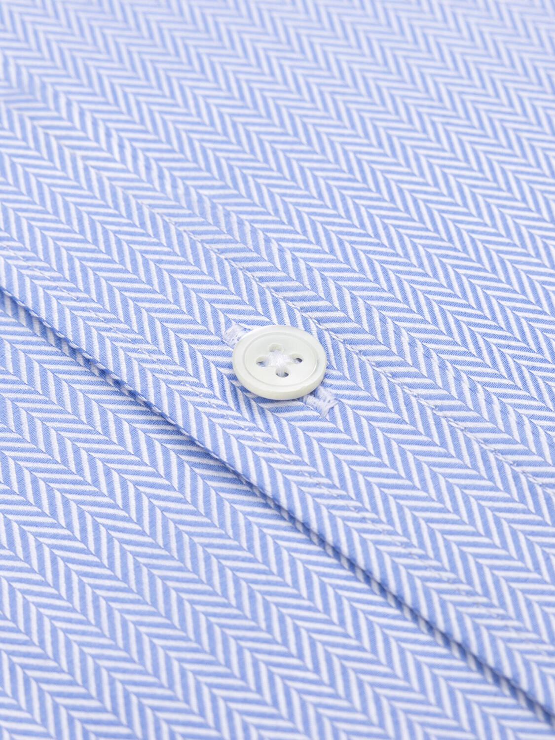 Mick overhemd in royal sky visgraat