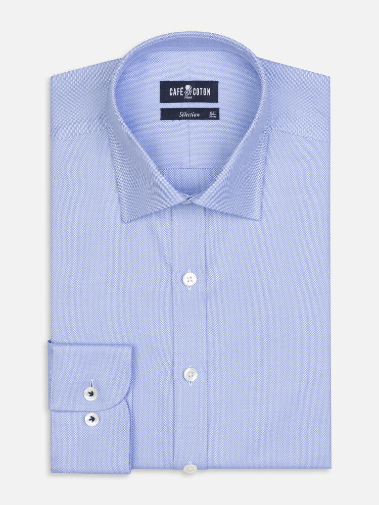 Chemise en oxford royal ciel