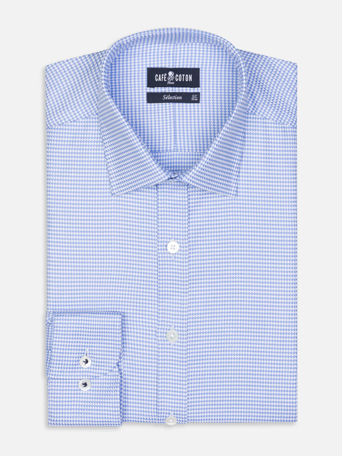 Camicia slim fit Fraser sky