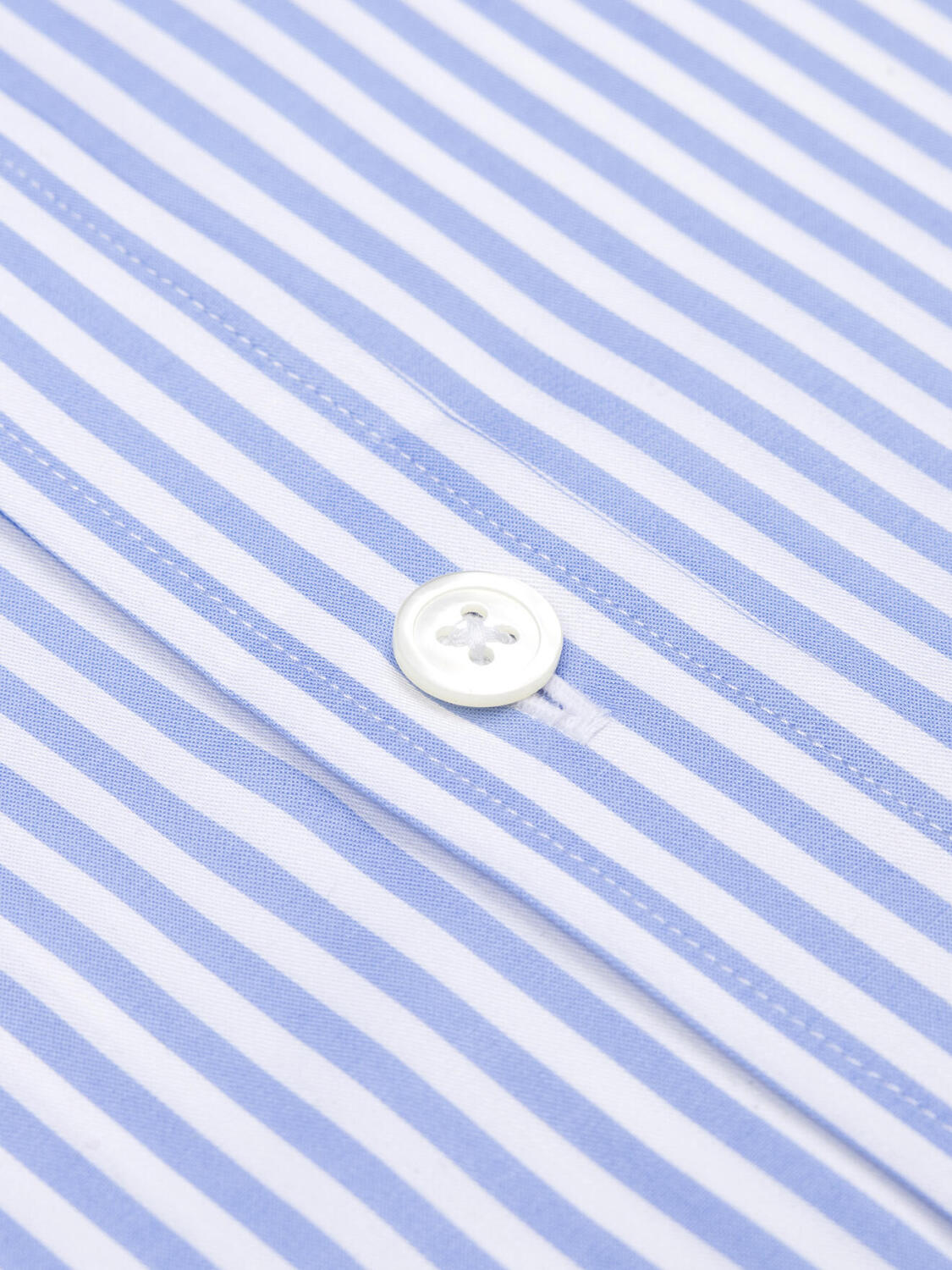 Camicia slim fit slim fit Norm a righe celesti