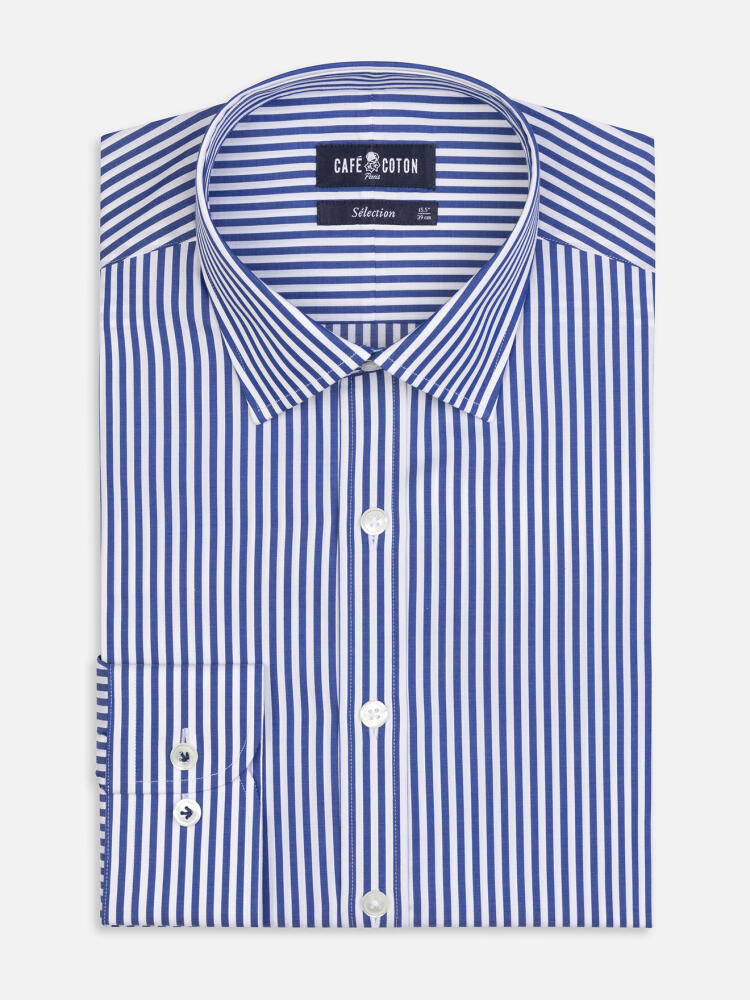 Camisa slim fit Norm rayas marineras