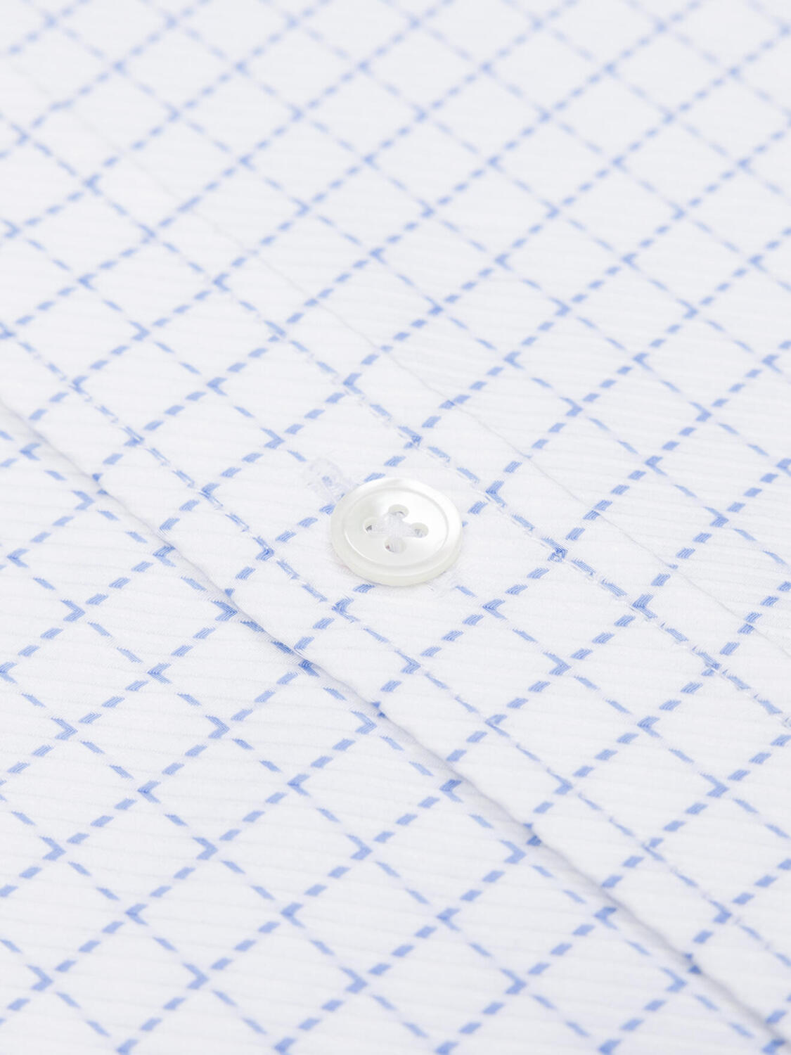 Camicia slim fit Ricky sky check