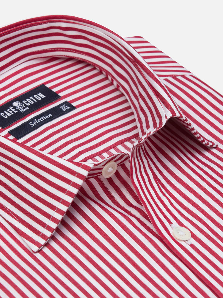 Sully Red Stripe slim fit shirt