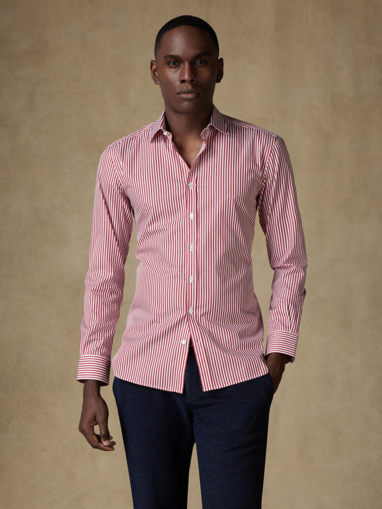 Sully Red Stripe slim fit shirt