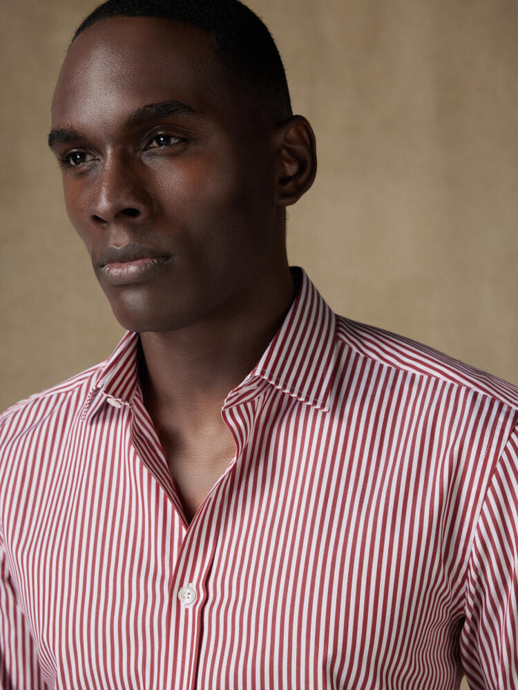 Sully Red Stripe slim fit shirt