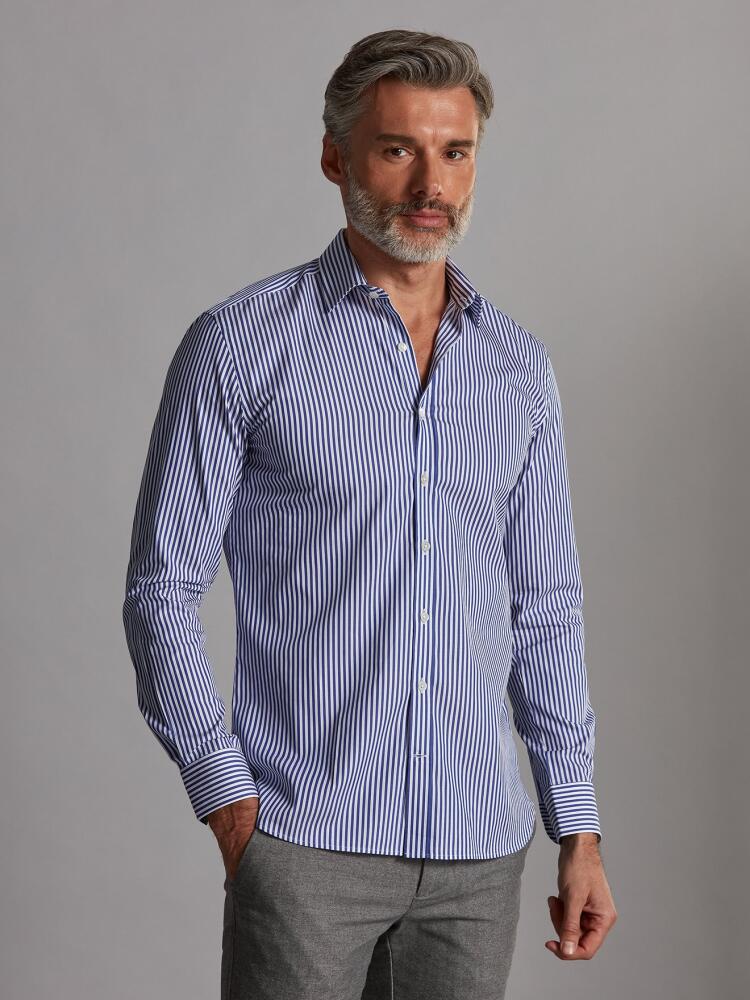 Chemise Sully à rayures marine