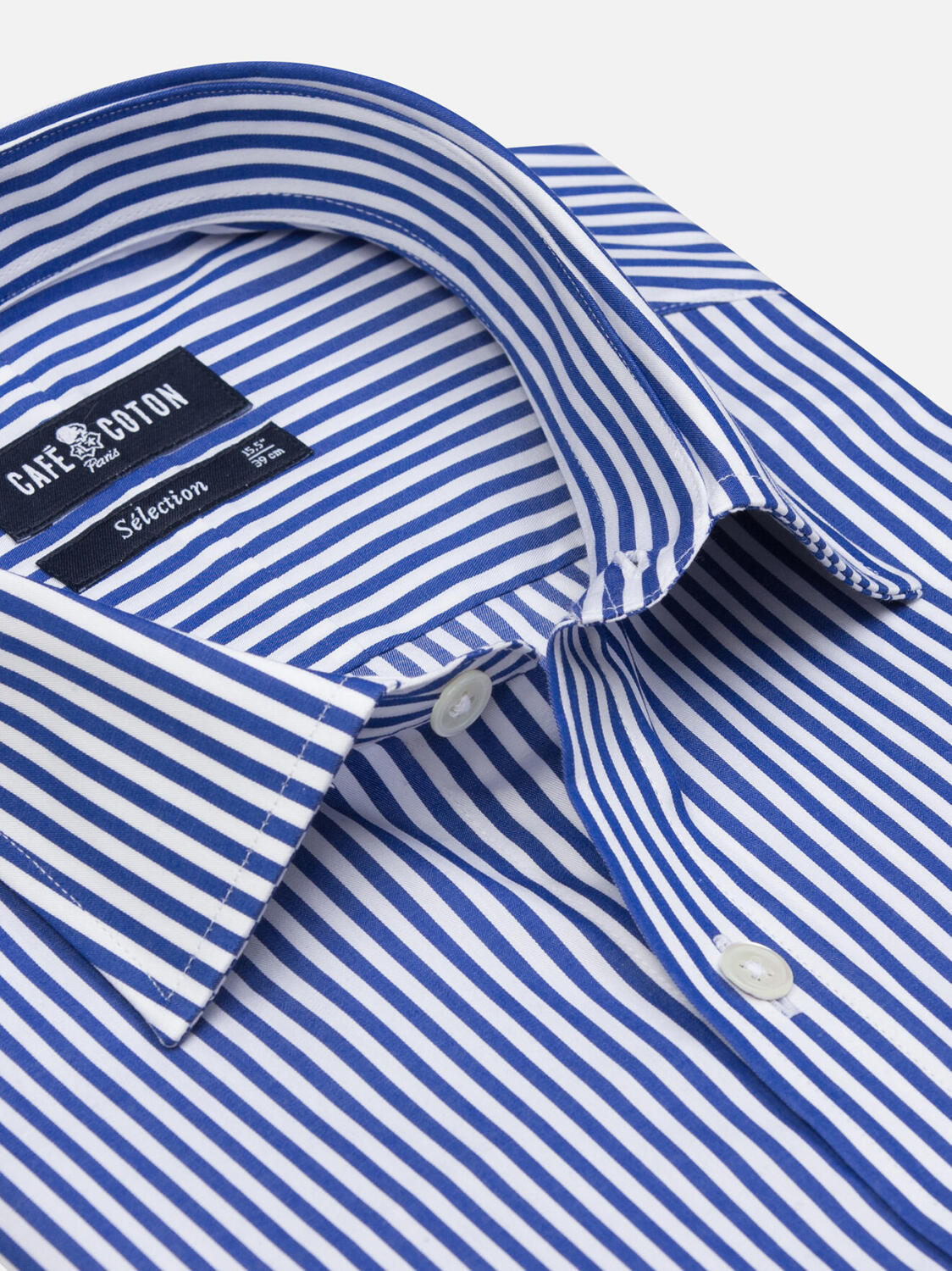 Hemd Sully gestreift marine