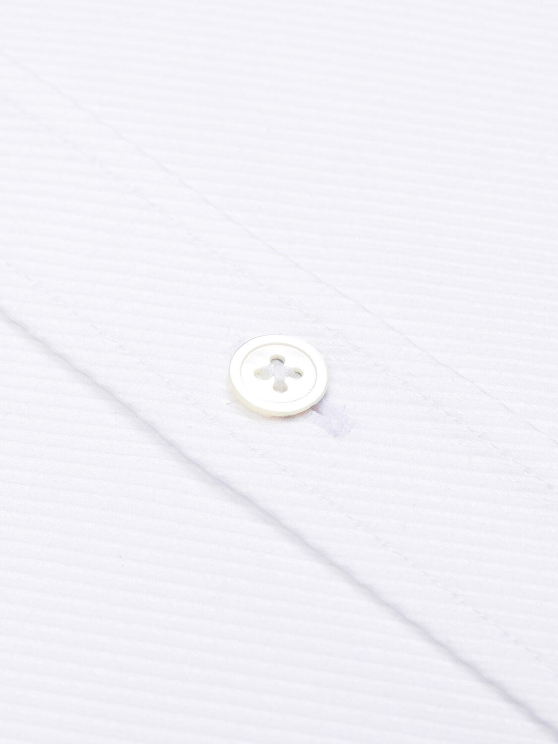 Chemise en twill royal blanc