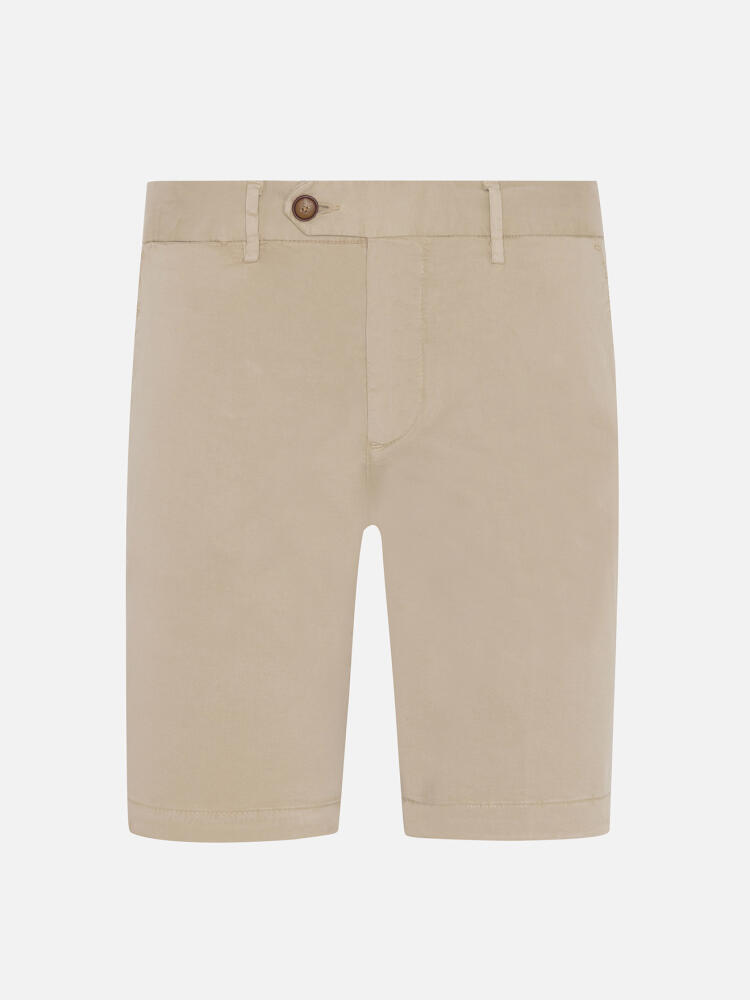 Jim Bermuda in sand cotton