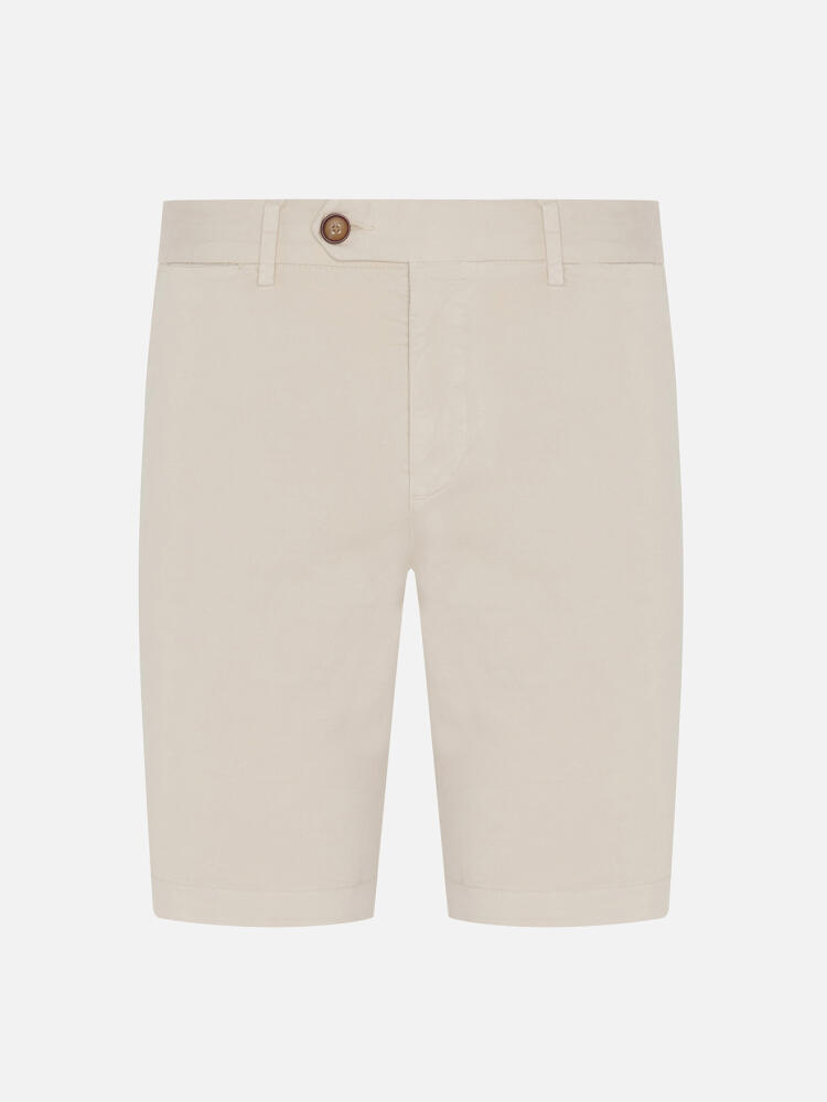 Bermuda Jim aus Baumwolle off-white