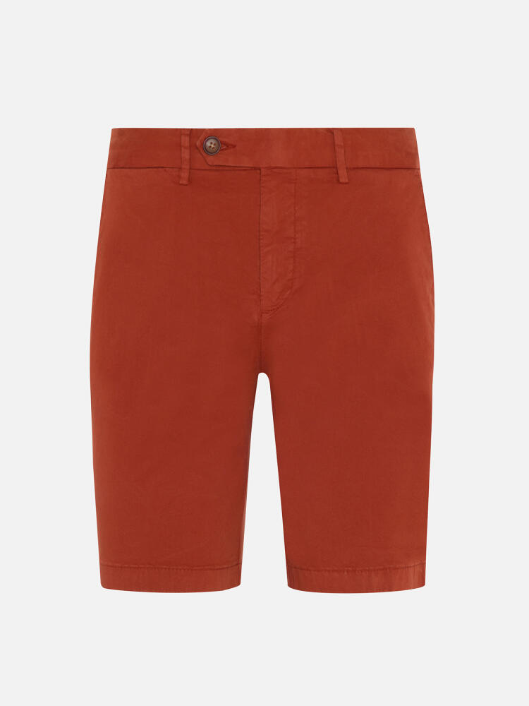 Jim Bermuda in rust cotton