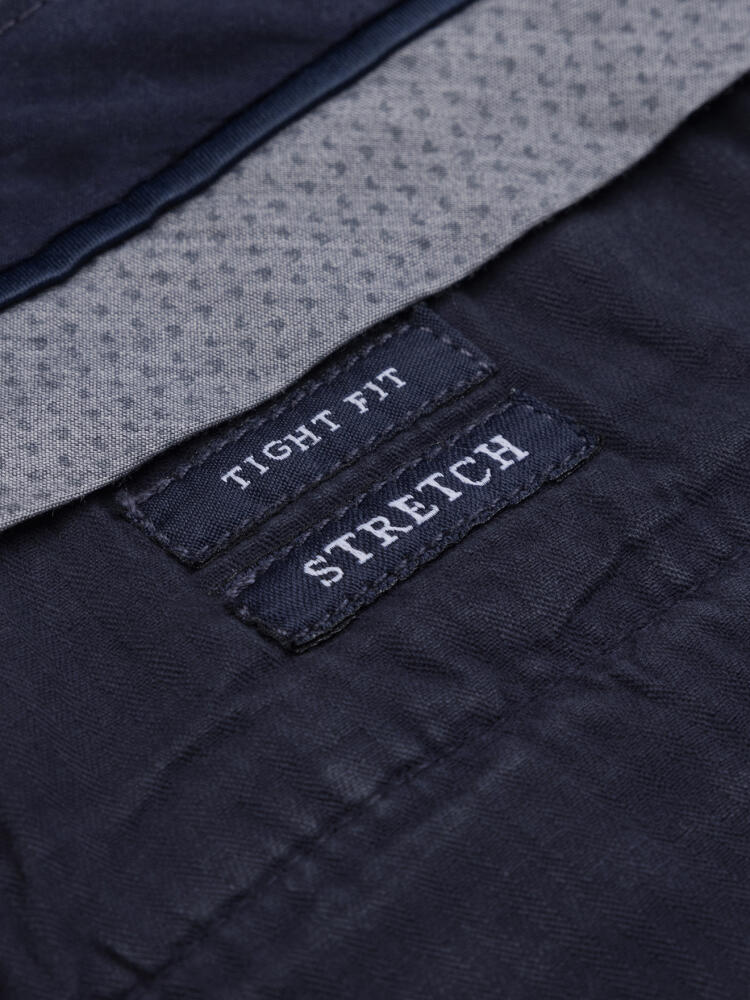 Jim Bermuda in navy cotton