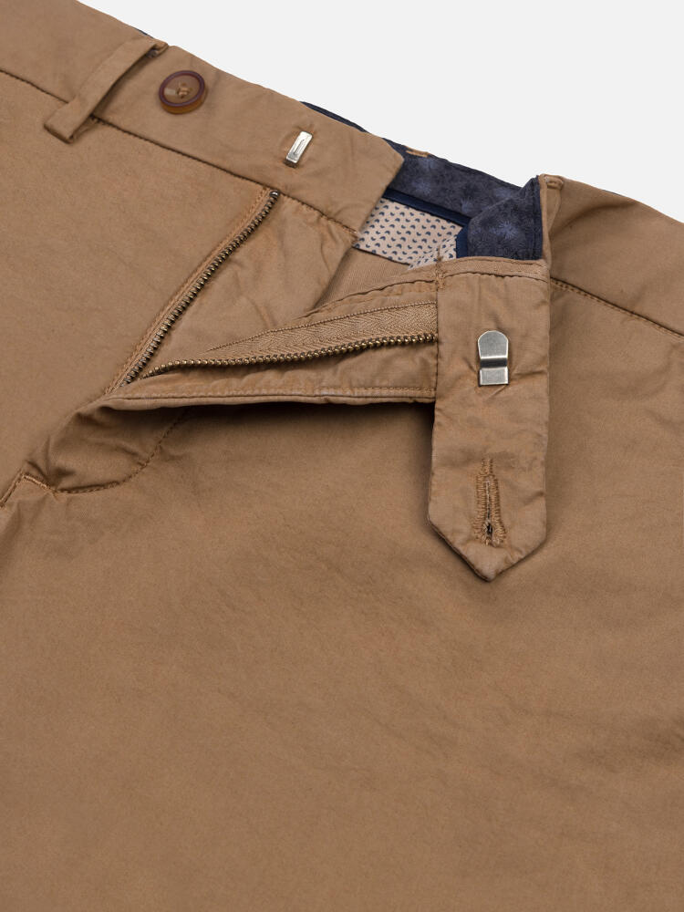 Jimmy Bermuda in havane cotton