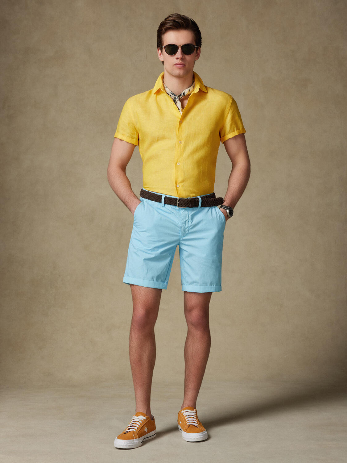 Jimmy Bermuda in cotone laguna