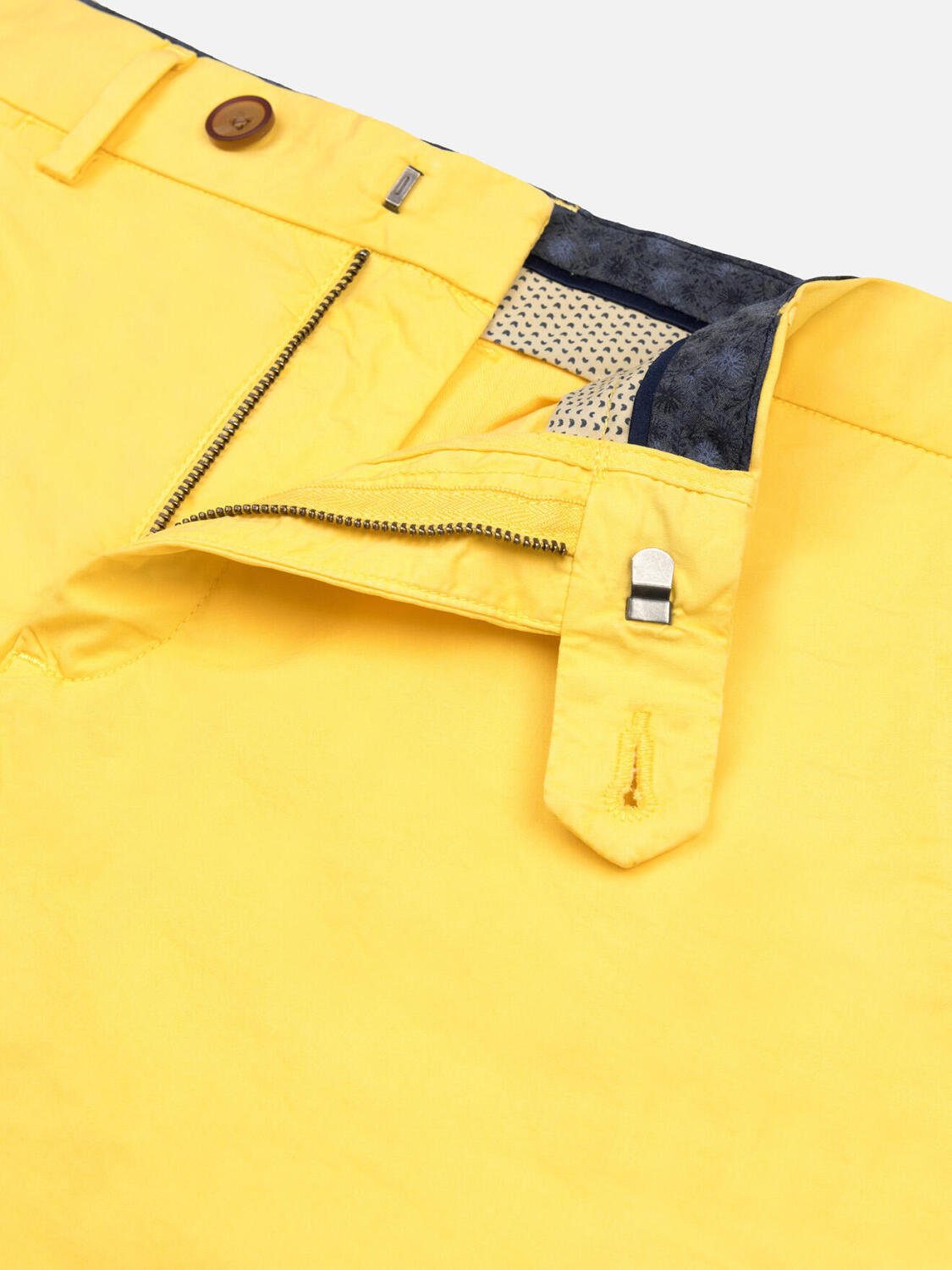 Jimmy Bermuda in cotone limone