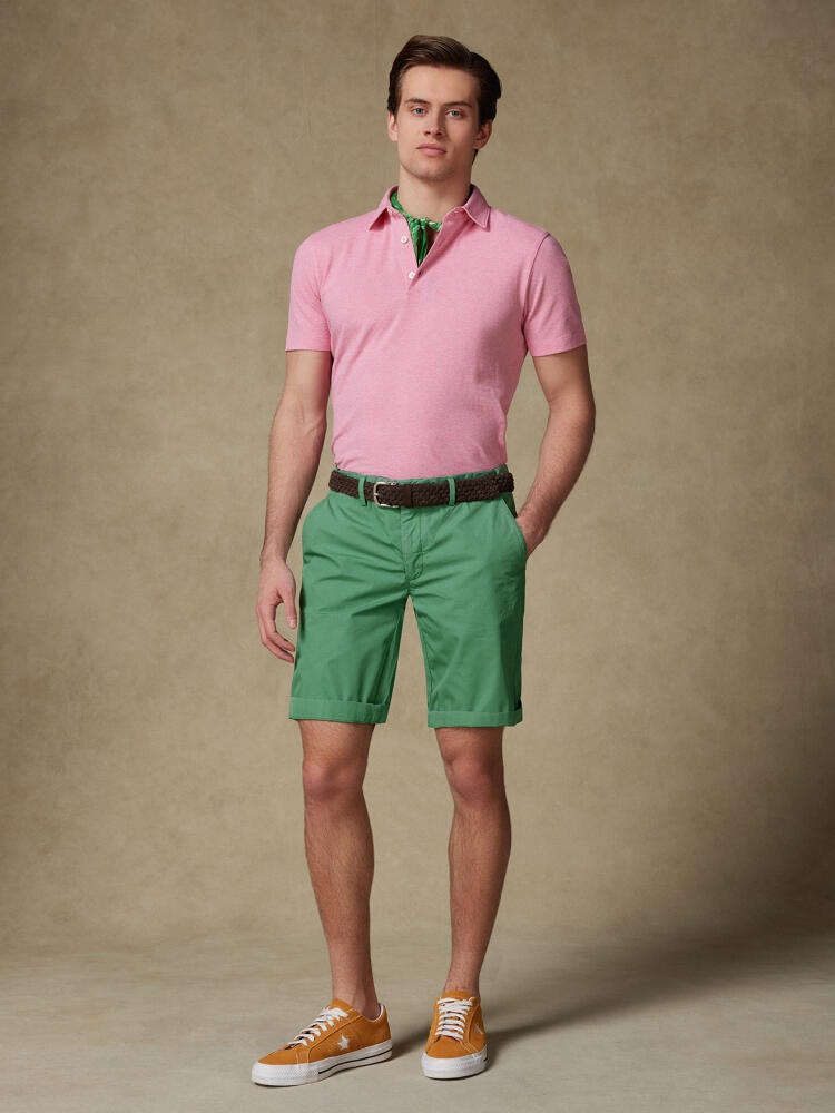 Jimmy Bermuda in mint katoen