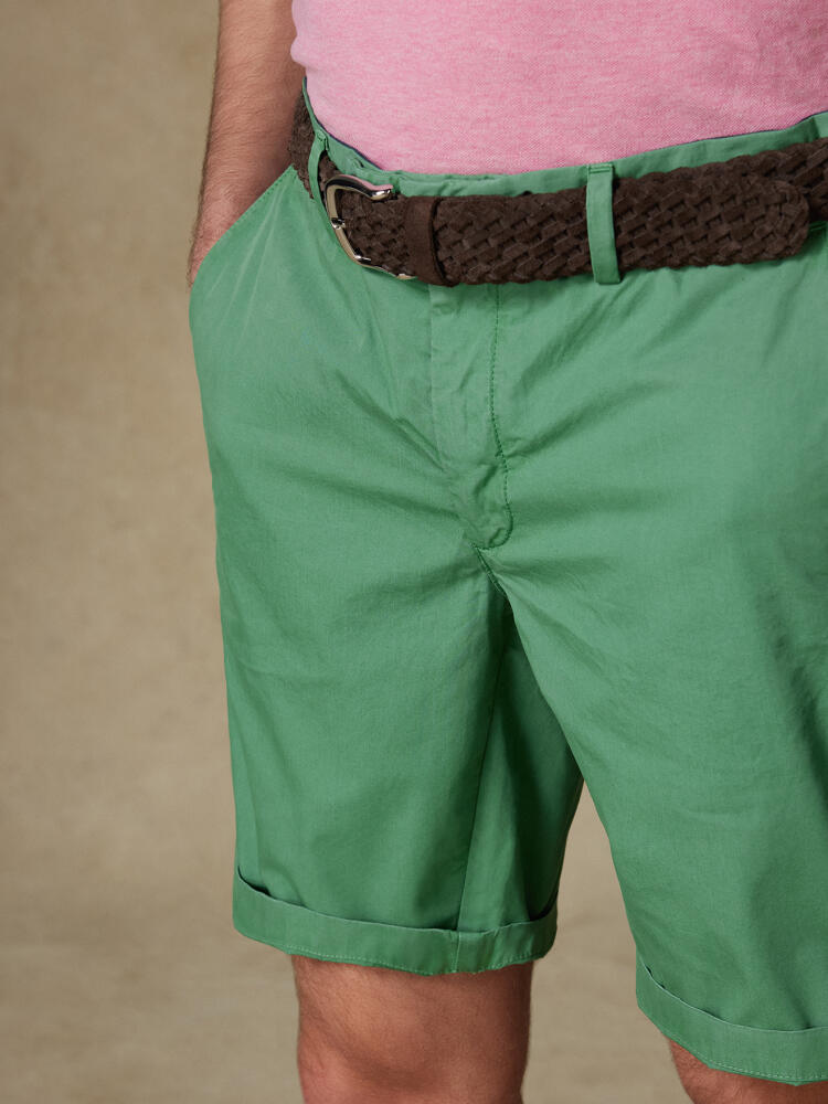 Jimmy Bermuda in mint katoen