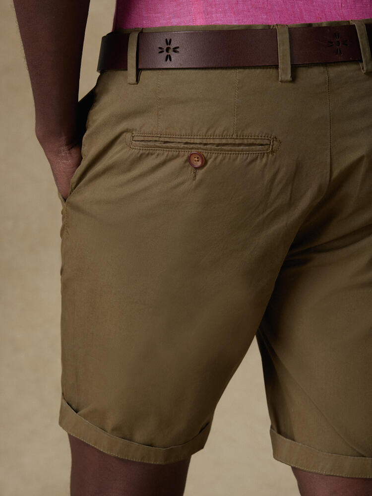 Jimmy Bermuda in khaki cotton Jimmy in khaki cotton
