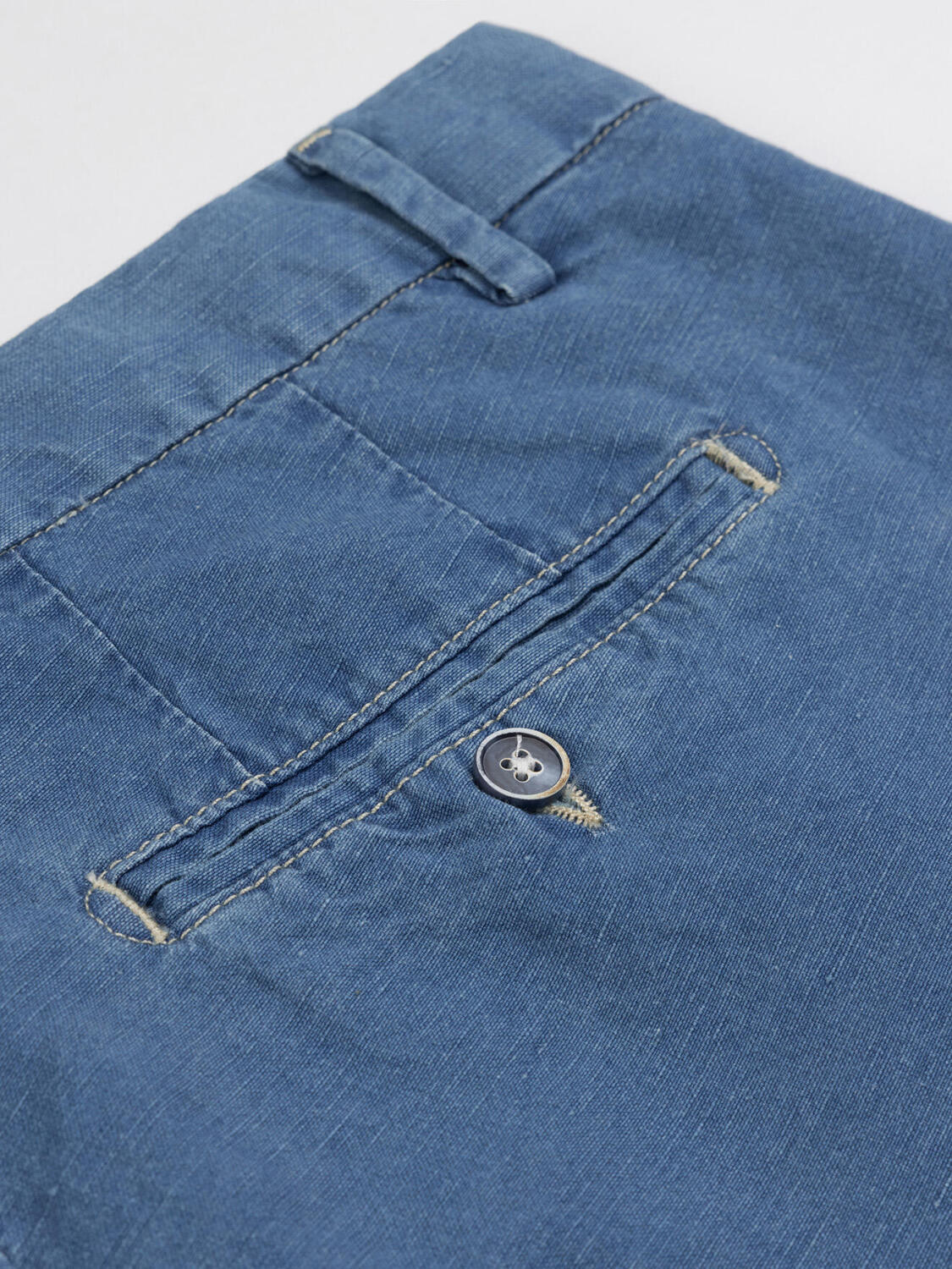 Brad indigo Bermuda shorts