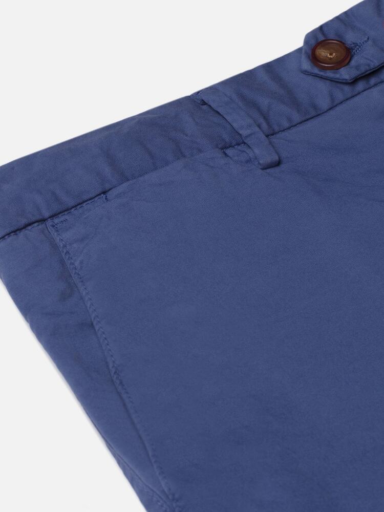 Blue chino short