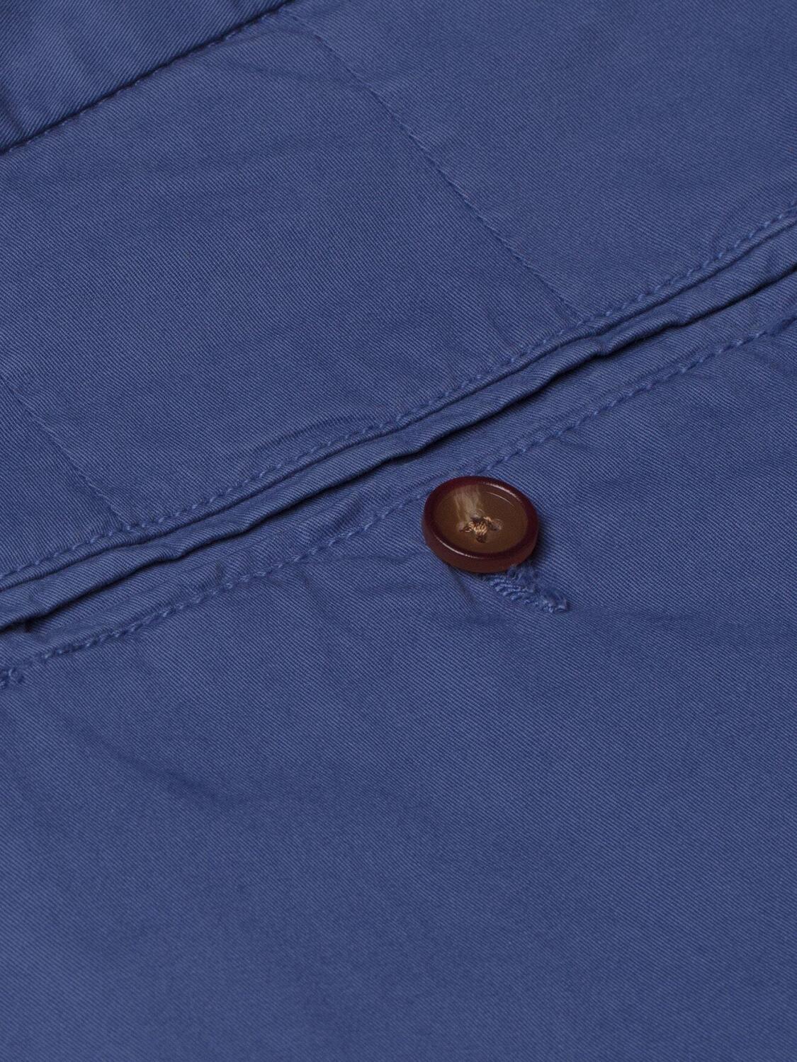 Bermuda classique en coton bleu