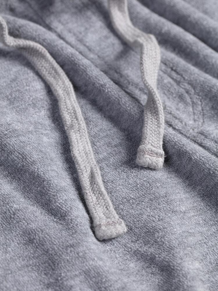 Bermuda shorts in grey terrycloth