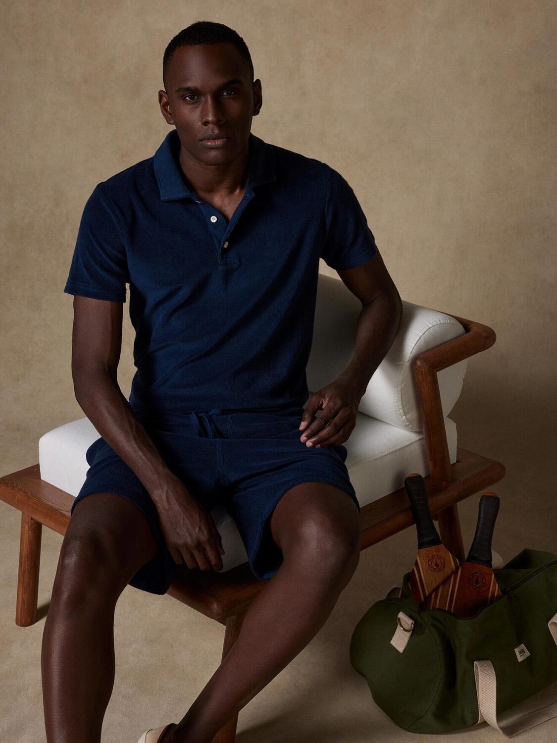 Bermudashorts aus Meeresschwamm