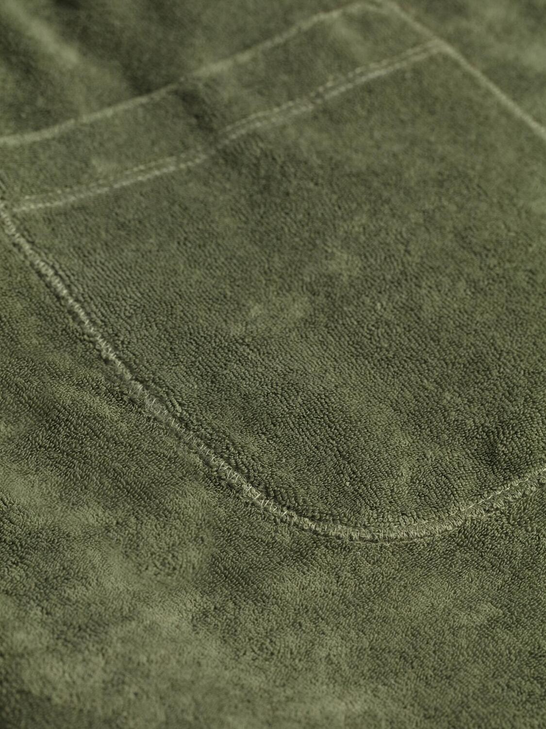 Bermuda en &eacute;ponge kaki