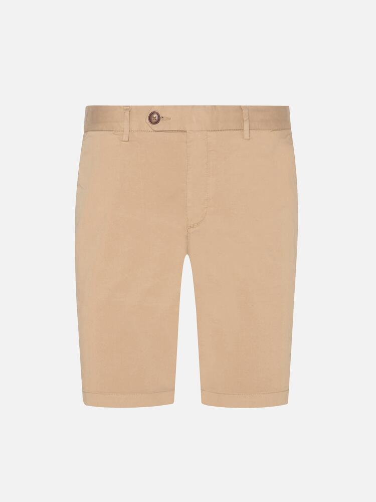Bermuda classique en coton chatain