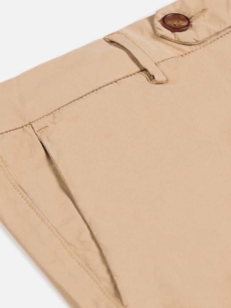 Bermuda classique en coton chatain