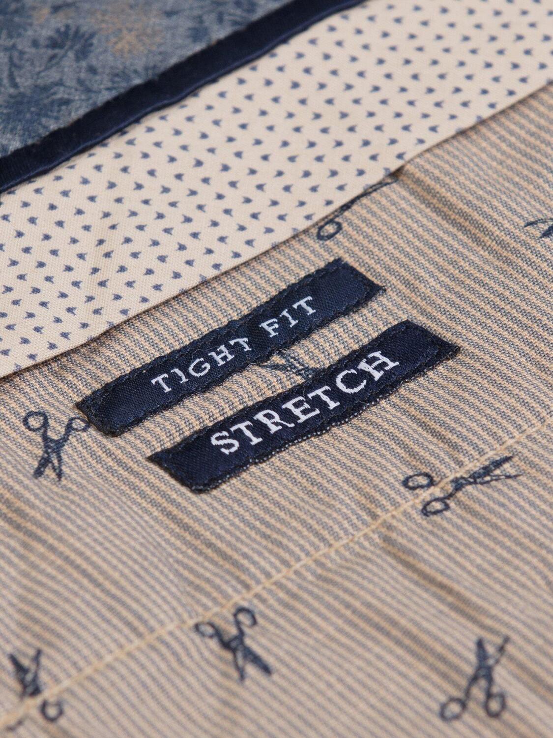 Bermuda classique en coton chatain