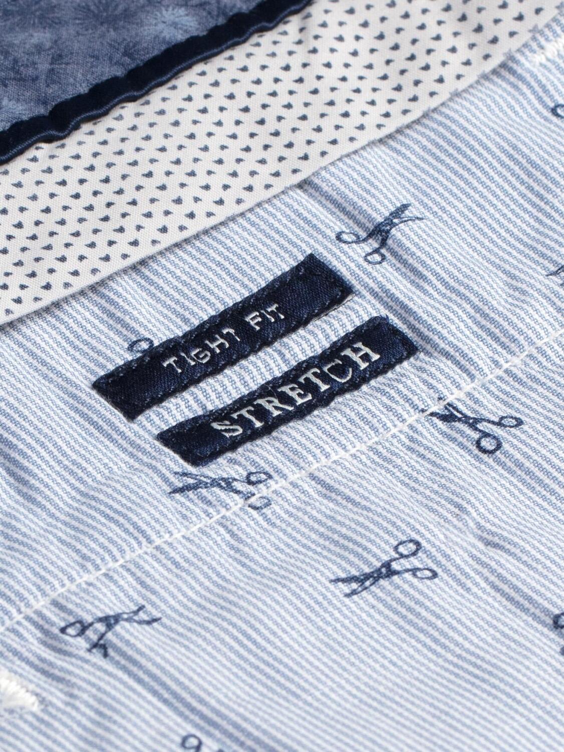 Bermuda in cotone avorio