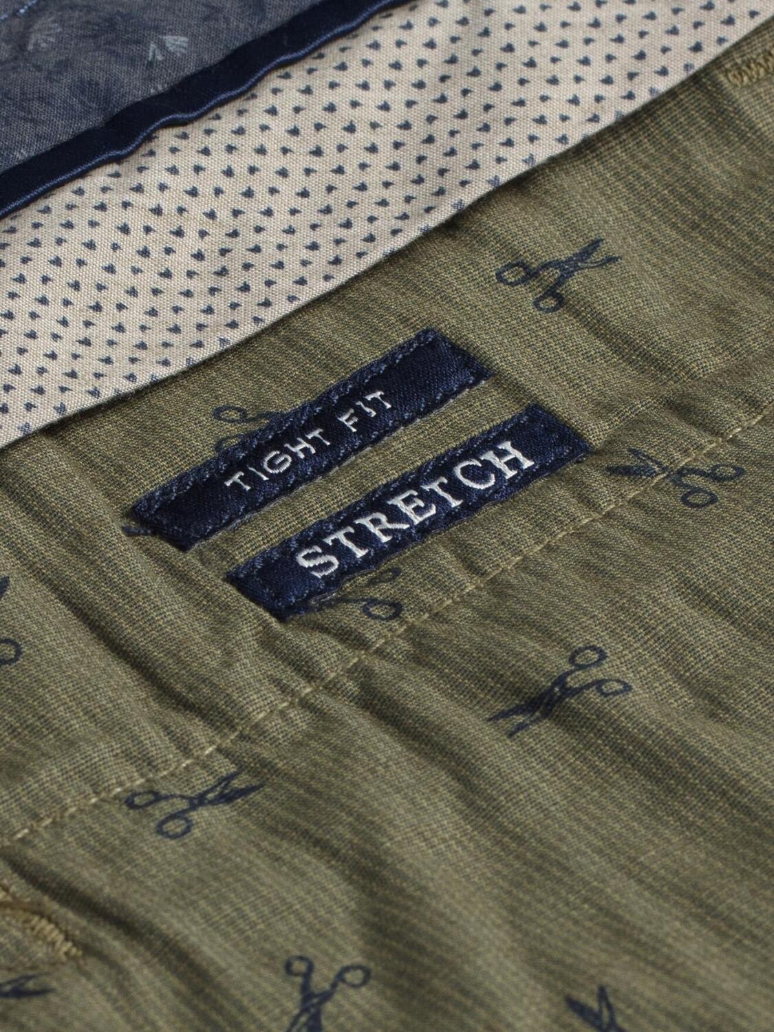 Bermuda con piede in cotone