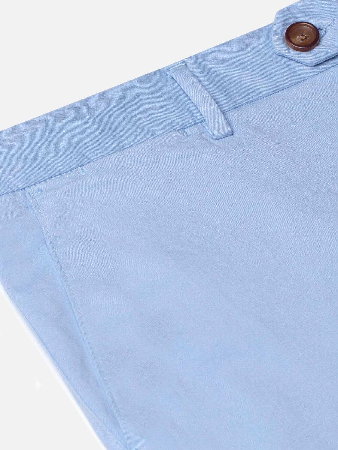 Bermuda classique en coton ciel