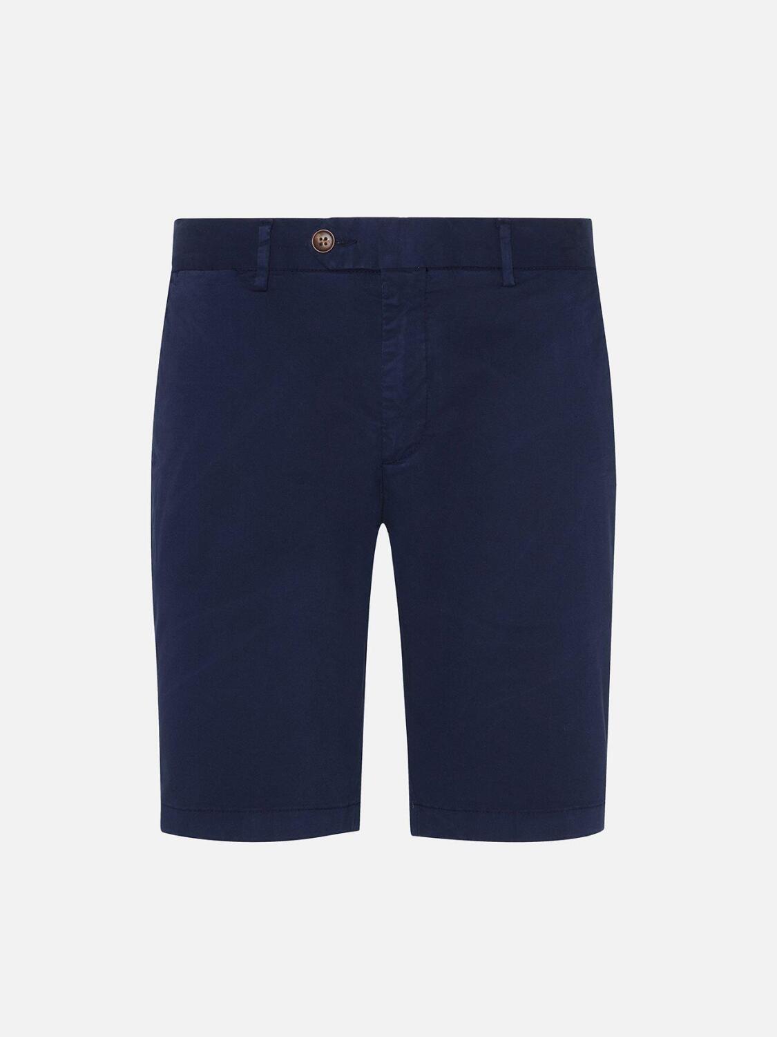 Bermuda classique en coton marine
