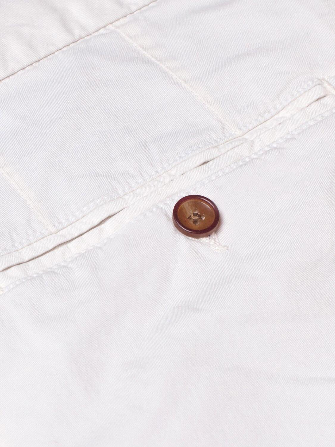 Bermuda classique en coton off-white