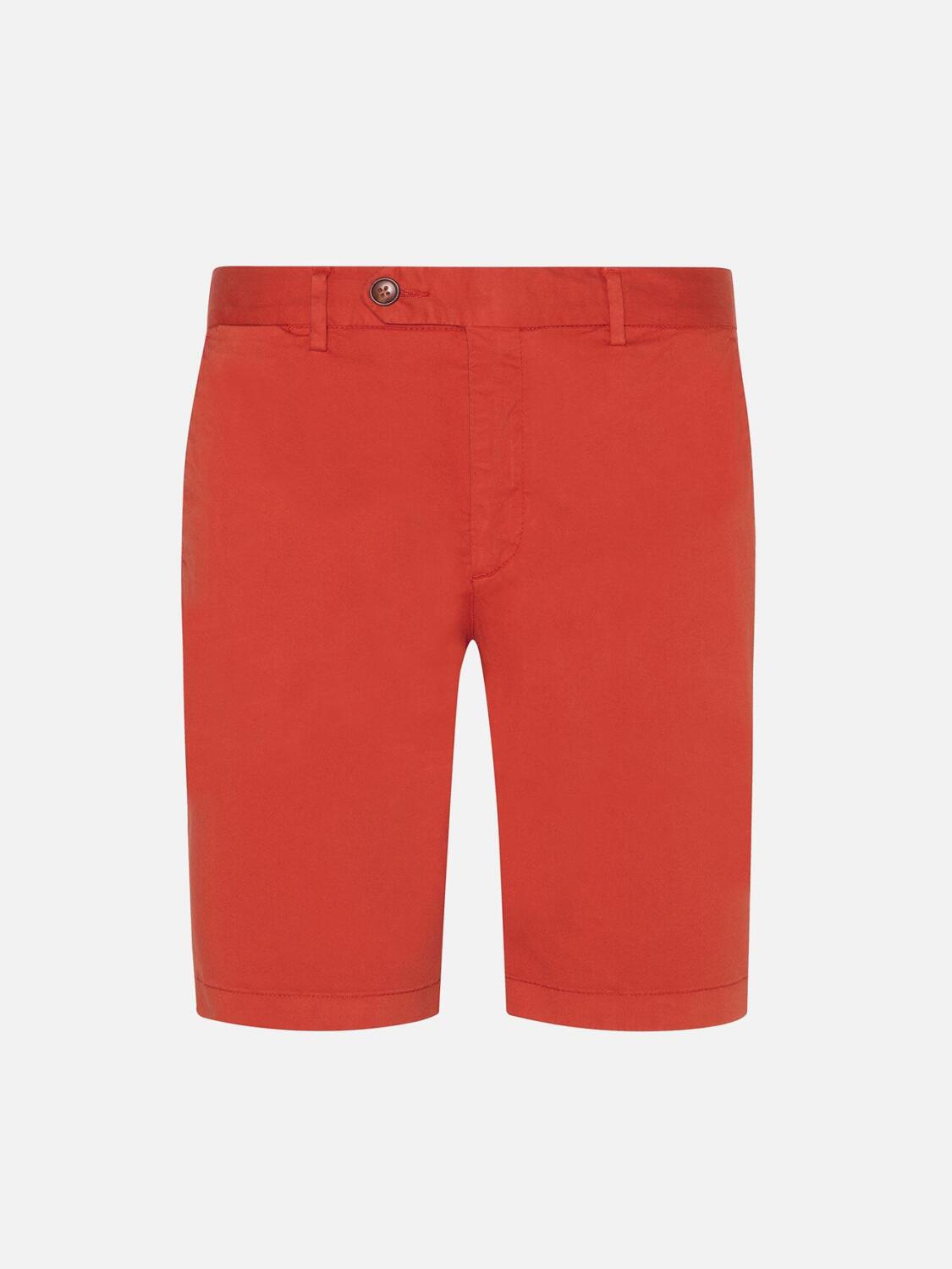 Bermuda classique en coton orange