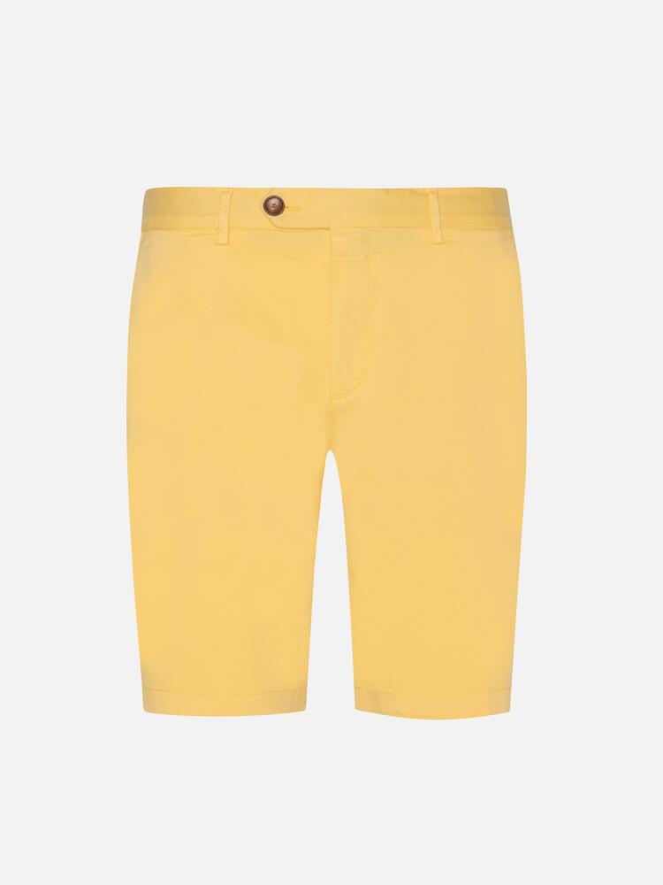 Yellow chino short