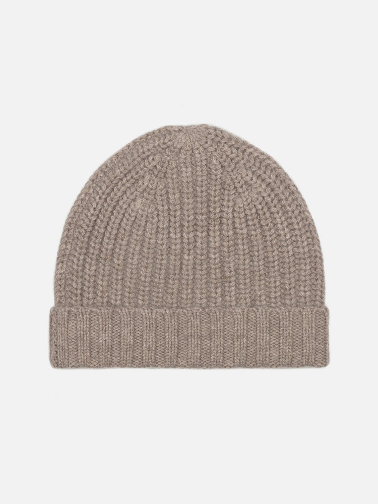 Beige beanie