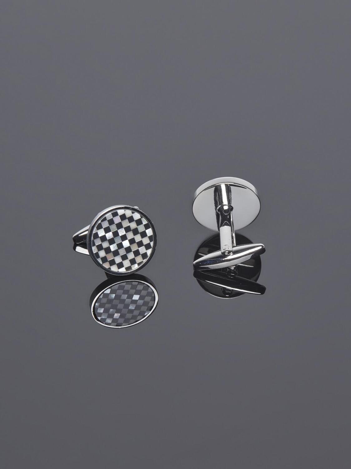 Checkerboard cufflinks