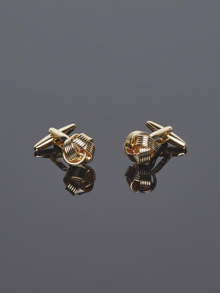 Gold Knot Cufflinks