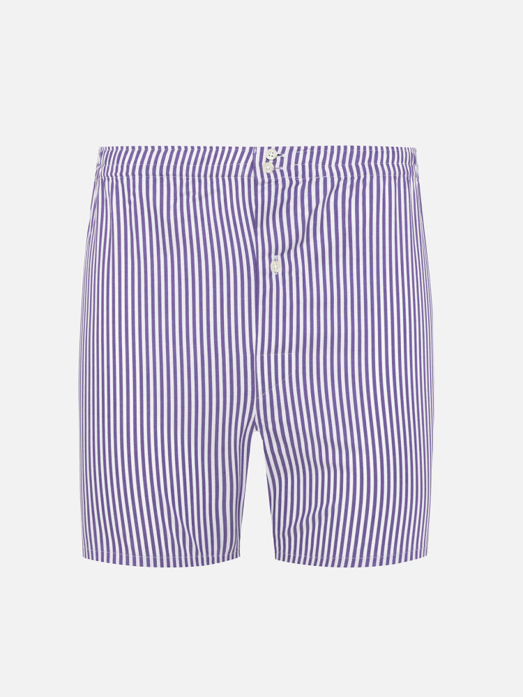 Baillee boxer shorts with purple stripes