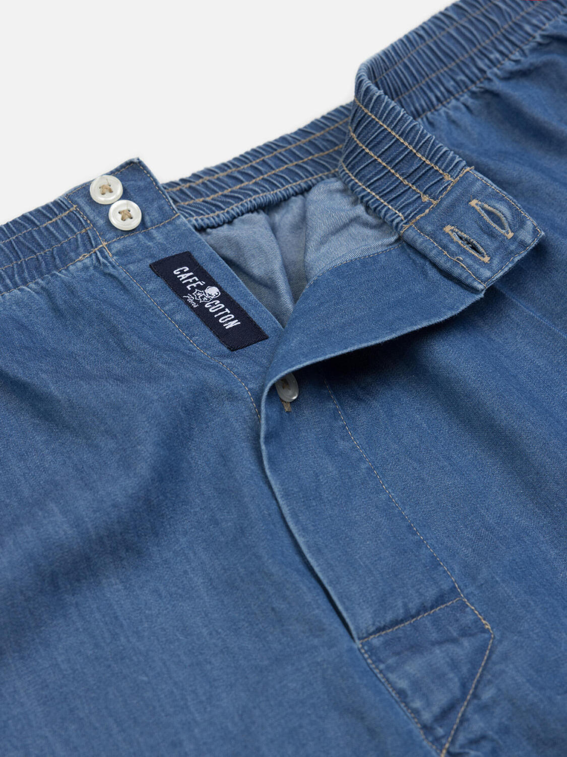 Caleçons Denim ciel