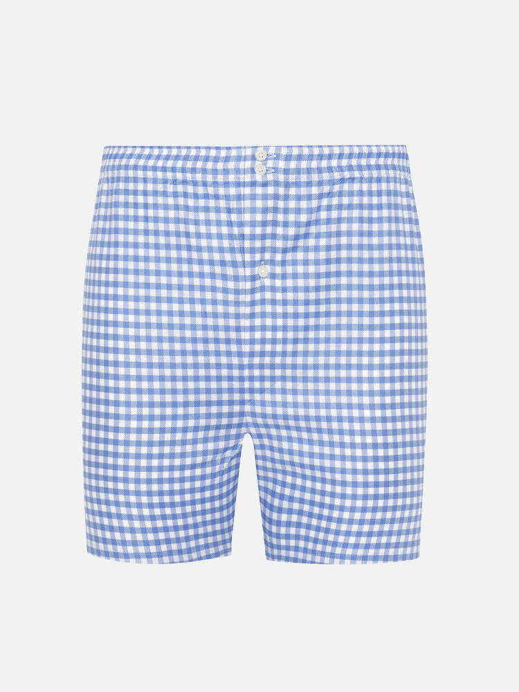 Dom sky check boxer shorts