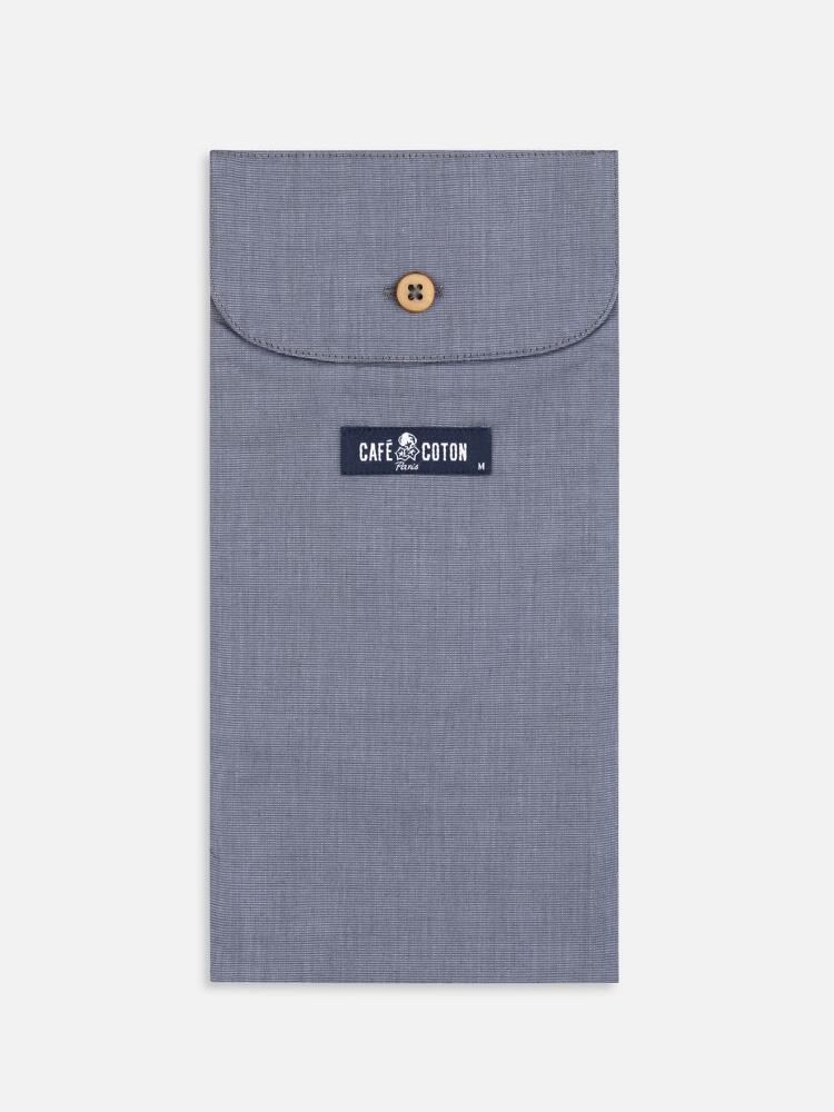 Cale&ccedil;on en fil &agrave; fil anthracite