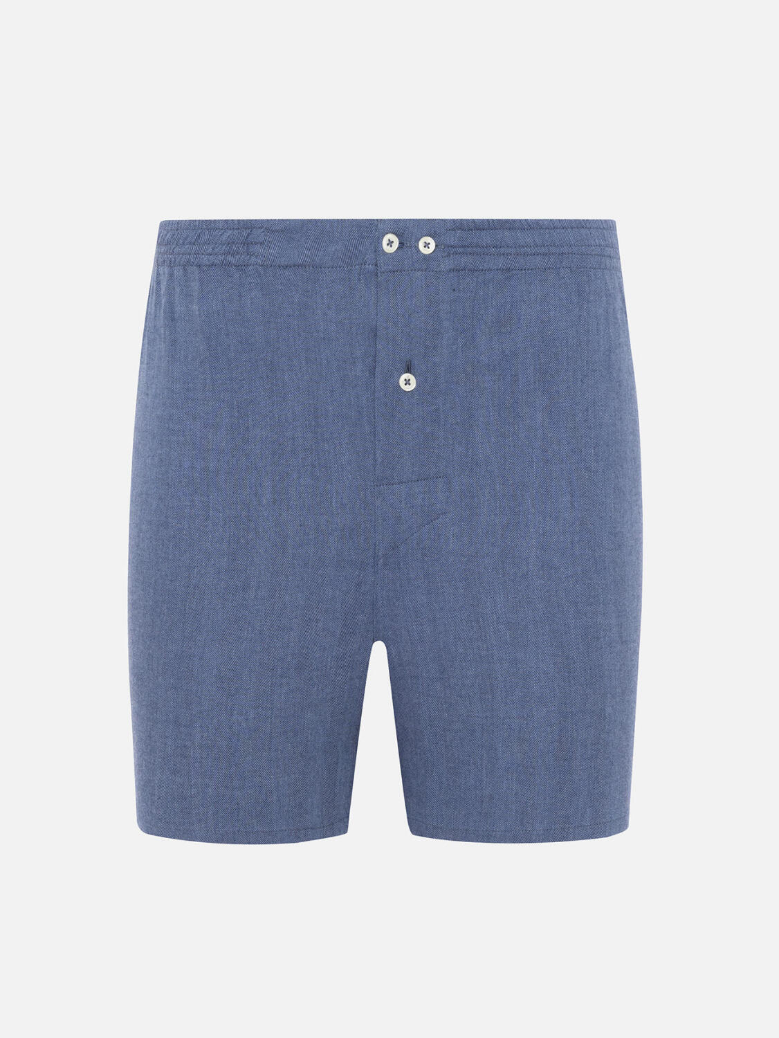 Hall blue flannel Boxer