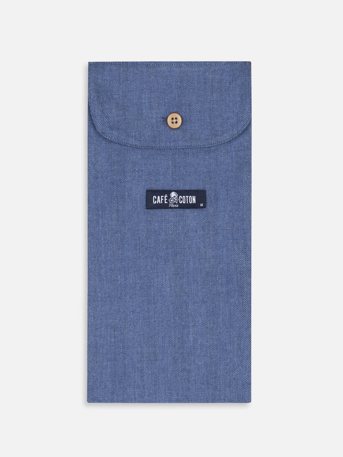 Hall blue flannel Boxer