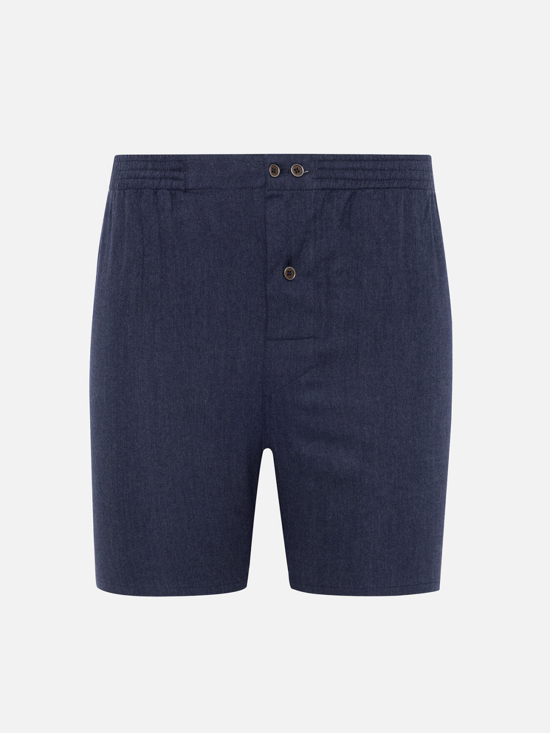 Cale&ccedil;on Hall en flanelle marine