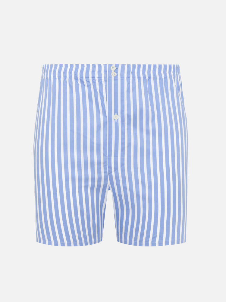 Herb boxer shorts with blue sky stripes