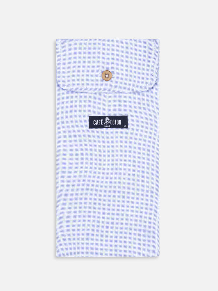 Sky Blue Basket weave boxers
